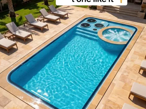 تصميم حمامات سباحه ابتكره روعه