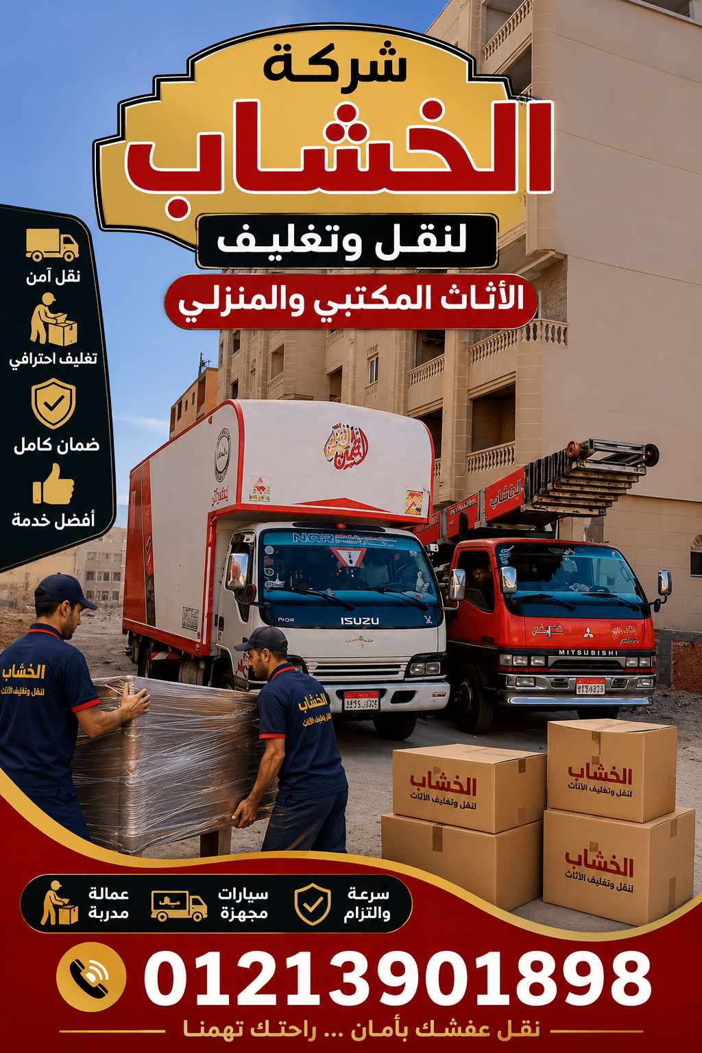 شركة الخشاب لنقل وتغليف الأثاث